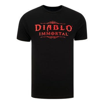 Diablo Immortal Black T-camisa - Vista frontal
